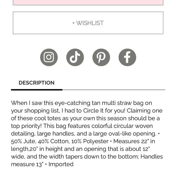 Red Dress Boutique bag! - Picture 4 of 4